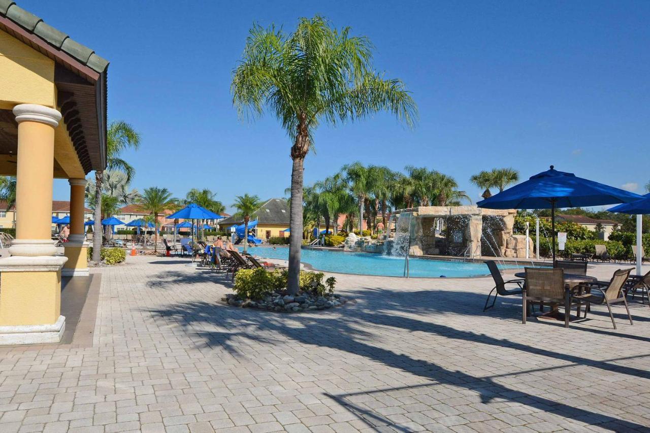 Paradise Palms-4 Bed Townhome W-Splashpool-3035Pp Kissimmee Exteriör bild